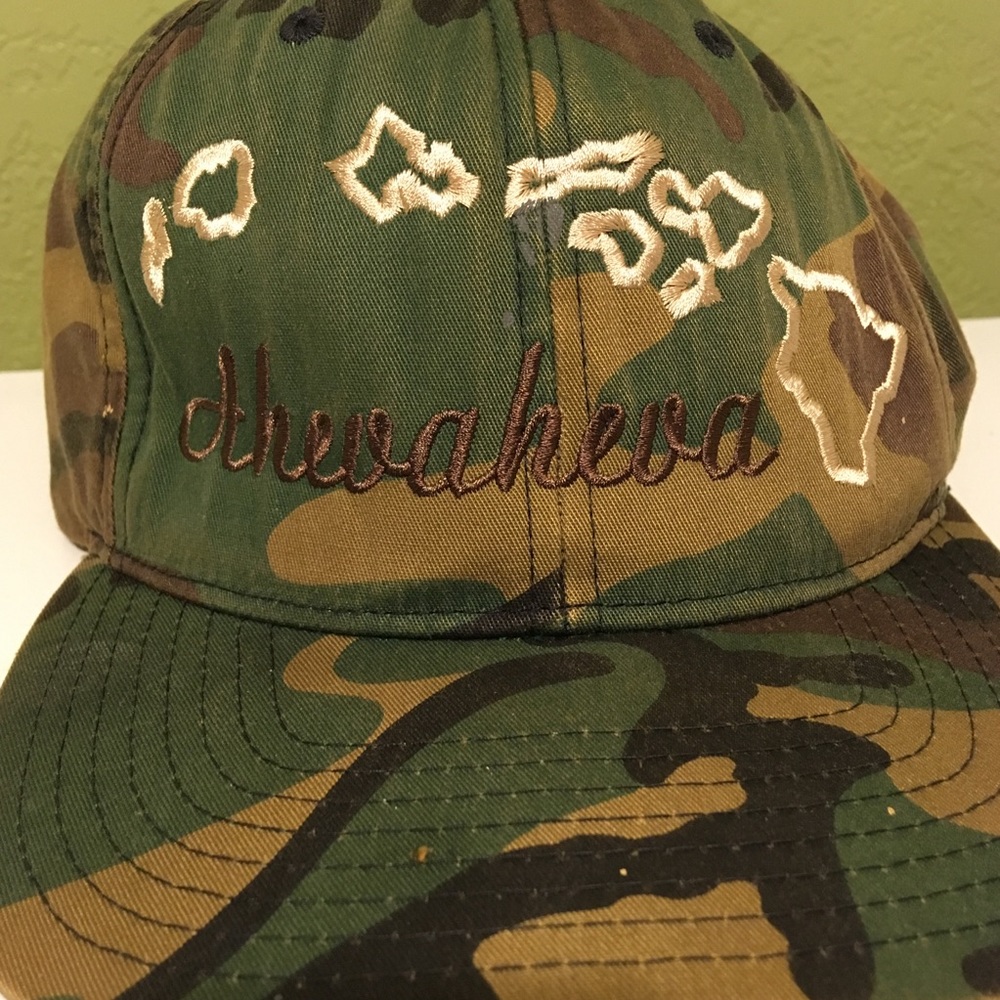 Ahevaheva pipeline camouflage surf hat